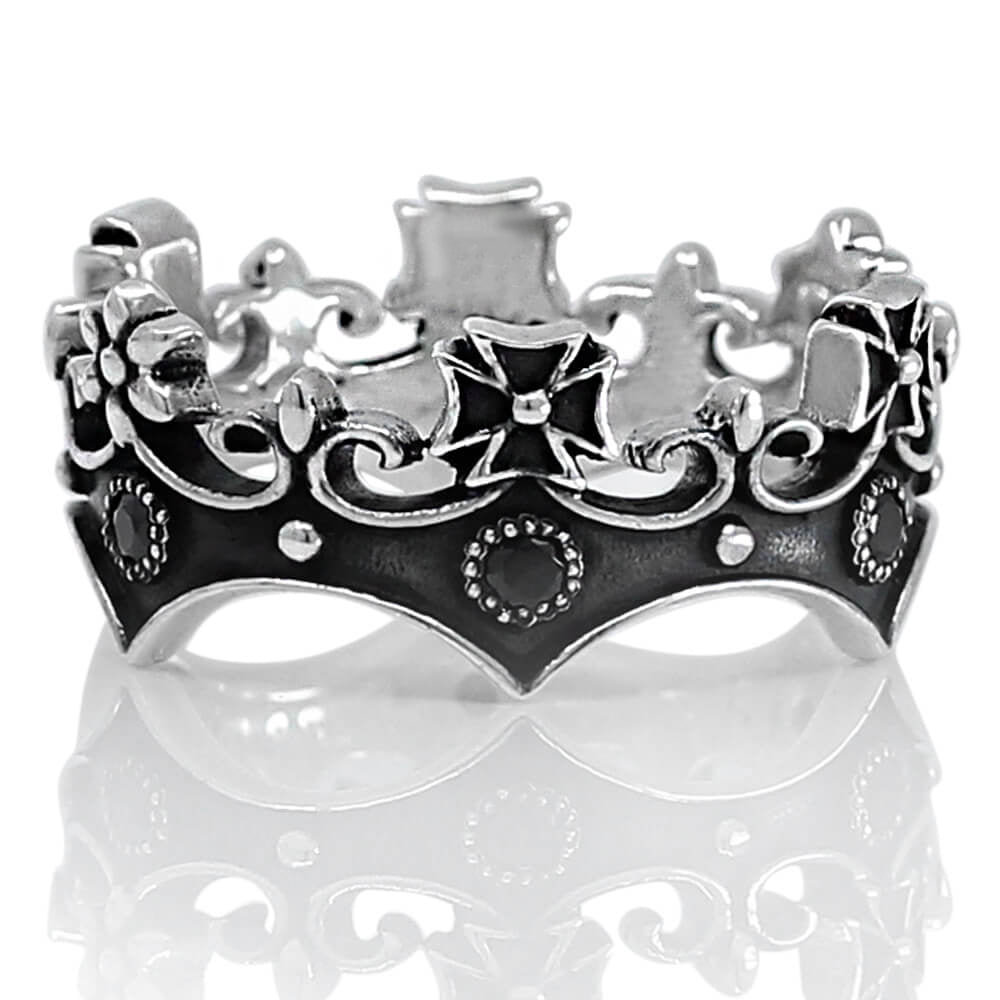 Crown Ring Rafter Crown Rings For Men
