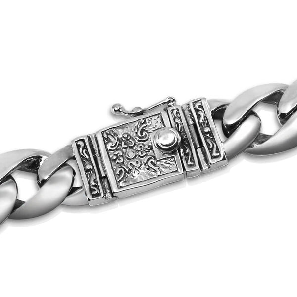 Silver Bracelet for Men - High Class - Size 6 to 11 inches - VY Jewelry