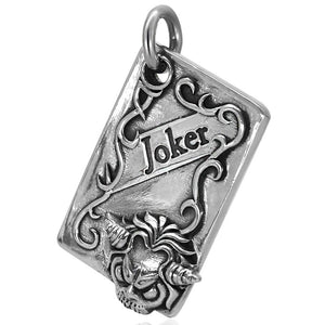 Joker card pendant