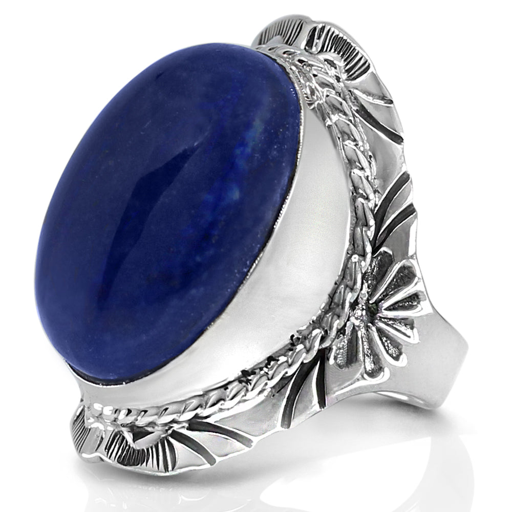 Lapis Lazuli silver ring