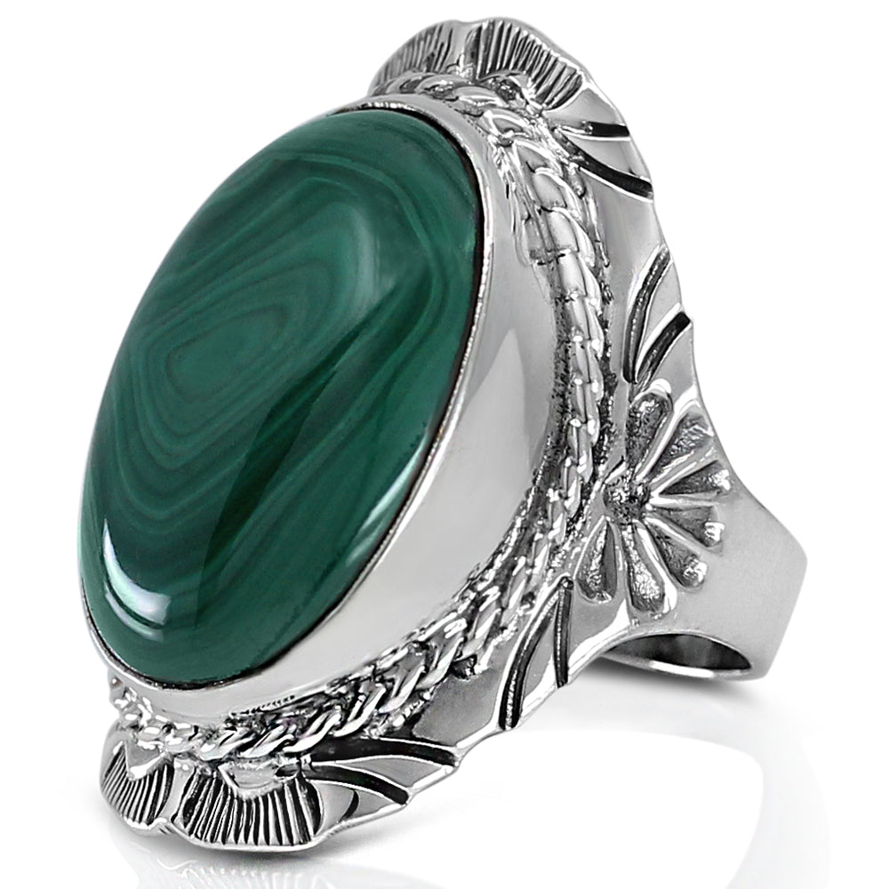 Malachite Ring