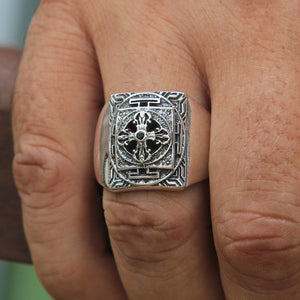 cross men ring