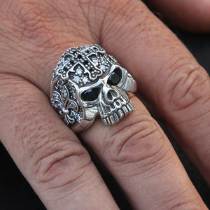 skull ring for men