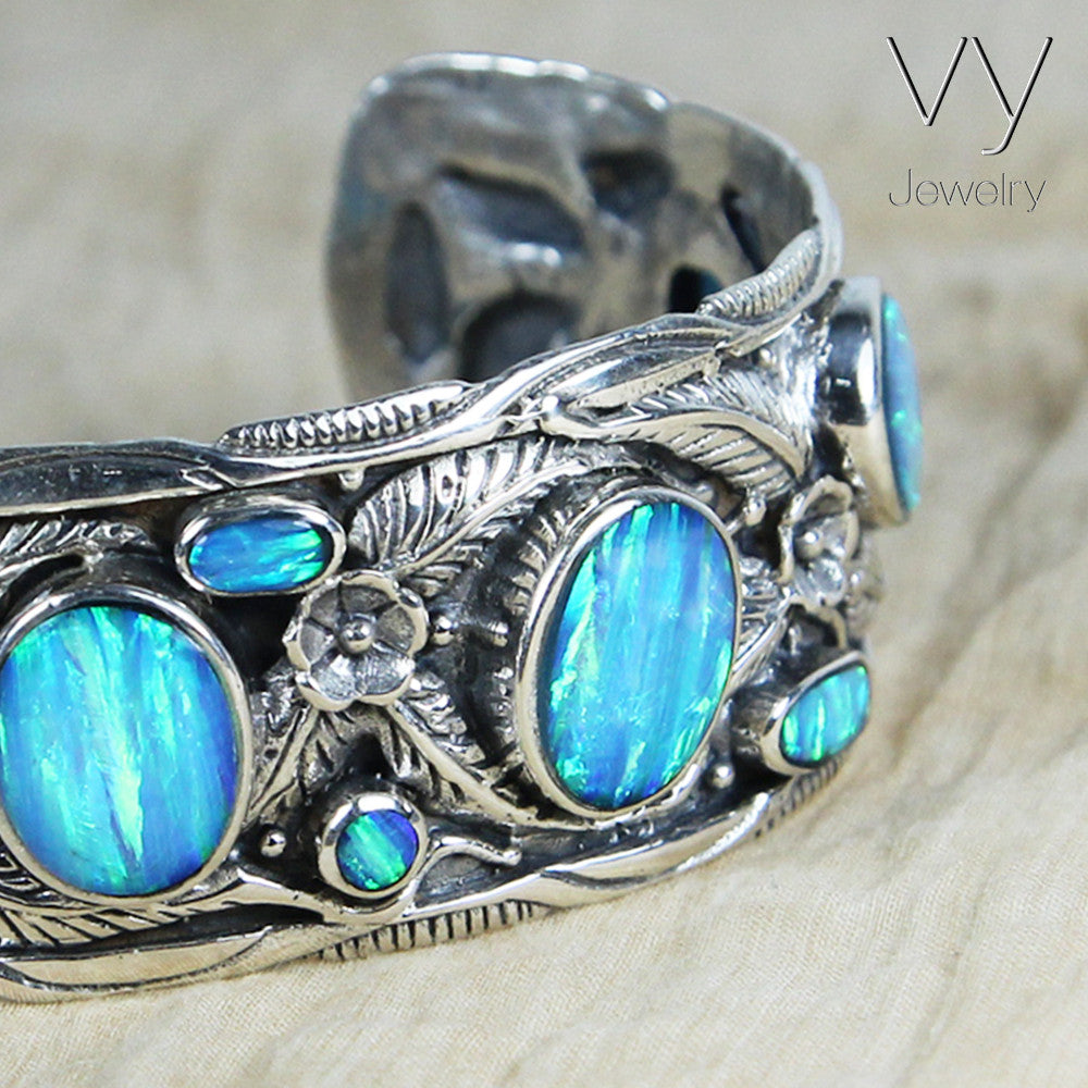 blue opal jewelry