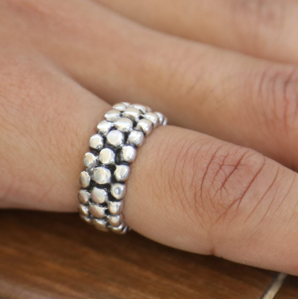 silver ring for men