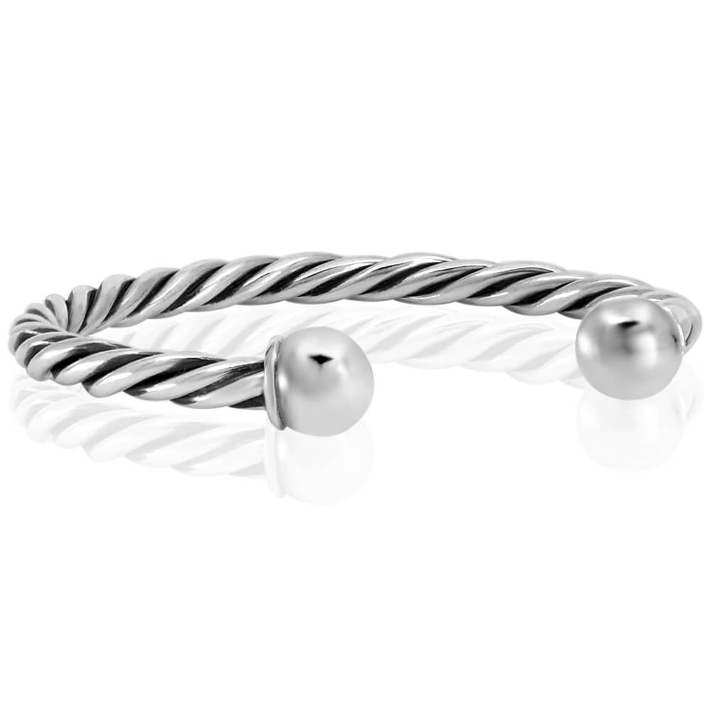 Sterling silver bangles