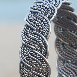 silver cuff bracelet