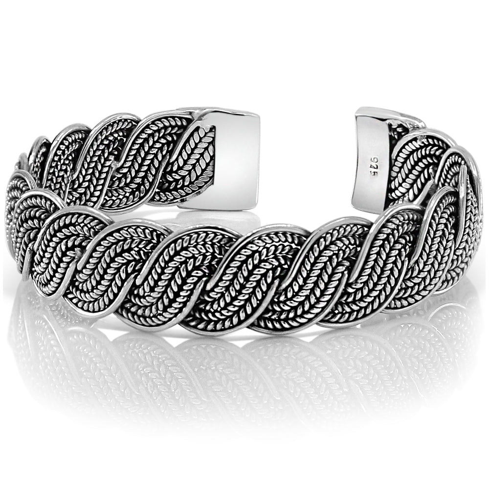 silver cuff bracelet