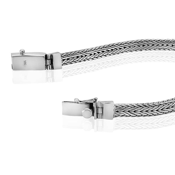 925 Sterling Silver Men's Bracelets Big Style Size 10 inches - VY Jewelry