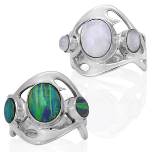 silver rings for women