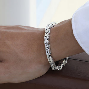 silver bracelet for men