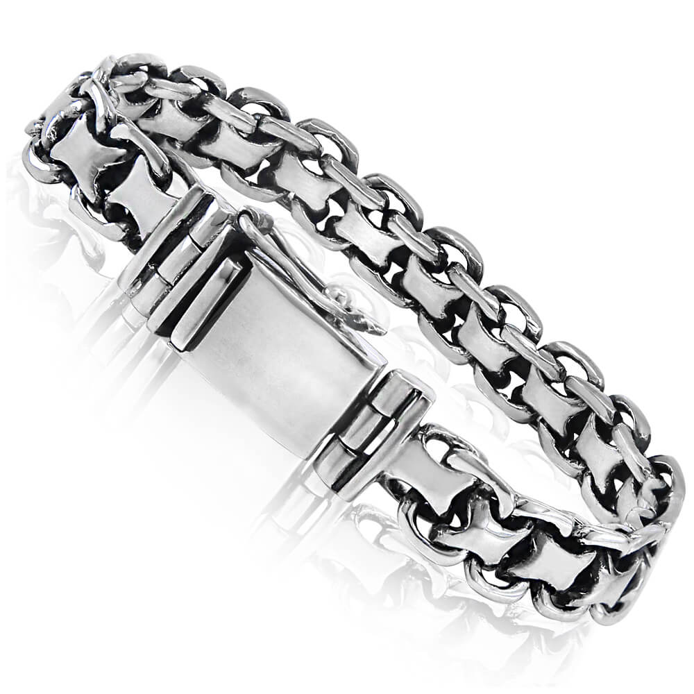 Men Silver Bracelet
