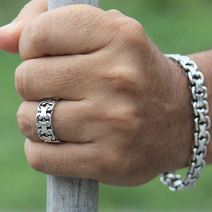 Men Silver Bracelet